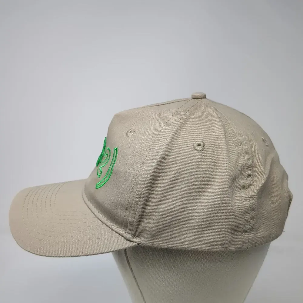 Port & Company 5 Panel Beige Green One Size Hat 742 Evergreen Terrace Simpsons